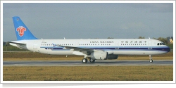 China Southern Airlines Airbus A-321-231 D-AZAF