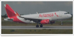 Avianca Colombia Airbus A-319-123SL D-AVWL