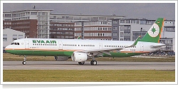 EVA Air Airbus A-321-211SL D-AVZM