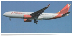 Avianca Colombia Airbus A-330-243 F-WWCE