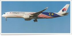 Malaysia Airlines Airbus A-350-941 9M-MAC