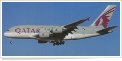 Qatar Airways Airbus A-380-861 A7-APA