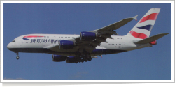 British Airways Airbus A-380-841 F-WWSK