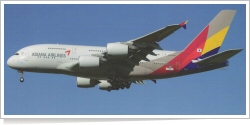 Asiana Airlines Airbus A-380-841 F-WWAP