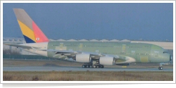 Asiana Airlines Airbus A-380-841 F-WWAP