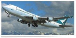 Cathay Pacific Airways Boeing B.747-467 [ER/F] B-LIB