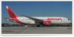 Avianca Colombia Boeing B.787-8 [RR] Dreamliner N782AV