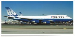 United Airlines Boeing B.747-422 N127UA