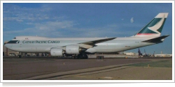 Cathay Pacific Airways Boeing B.747-867 [F/SCD] B-LJE