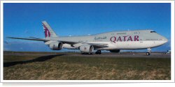 Qatar Amiri Flight Boeing B.747-8KB [BBJ] A7-HHE
