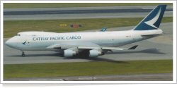 Cathay Pacific Airways Boeing B.747-467 [ER/F] B-LIB