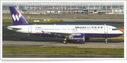 West China Airlines Airbus A-320-214 B-8102