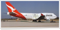 Qantas Boeing B.747-48E VH-OEB