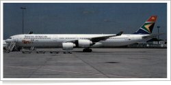 SAA Airbus A-340-642X ZS-SNG