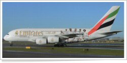 Emirates Airbus A-380-861 A6-EOA