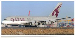 Qatar Airways Airbus A-380-861 A7-APB