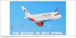 Gambia Bird Airlines Airbus A-319-112 reg unk