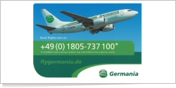Germania Fluggesellschaft Boeing B.737-75B D-AGER