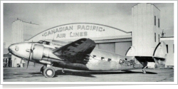 Canadian Pacific Airlines Lockheed L-18-56 Lodestar CF-CPE