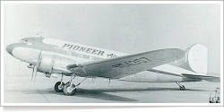 Pioneer Air Lines Douglas DC-3 (C-47-DL) N54357
