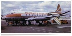Hawaiian Airlines Vickers Viscount 745D N745HA