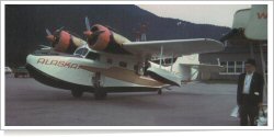 Alaska Airlines Grumman G-21 Goose reg unk