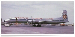 Flying Tiger Line Canadair CL-44-D4-2 N1001T
