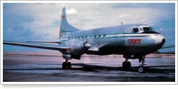 Trans Texas Airways Convair CV-600 reg unk