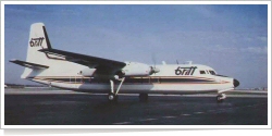 Britt Airways Fairchild-Hiller F.27 reg unk
