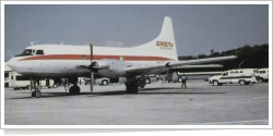 Emery Worldwide Airlines Convair CV-600 reg unk