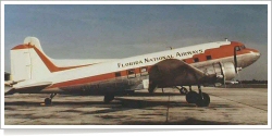 Florida National Airways Douglas DC-3 (C-53-DO) N520TT