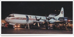 Hawaiian Airlines Lockheed L-188 Electra reg unk