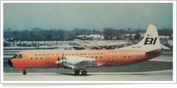 Braniff International Airways Lockheed L-188A Electra N9706C