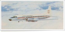 Lake Central Airlines Convair CV-580 N73118