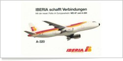 Iberia Airbus A-320 reg unk