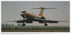 Interflug Tupolev Tu-134A reg unk