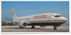 Istanbul Airlines Boeing B.737-400 reg unk