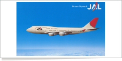 JAL Boeing B.747-446 reg unk