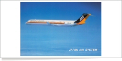 Japan Air System McDonnell Douglas MD-81 (DC-9-81) JA8262