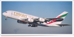 Emirates Airbus A-380-861 A6-EEL