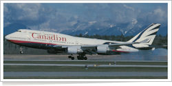 Canadian Airlines International / Lignes Aériennes Canadien Boeing B.747-475 C-GMWW