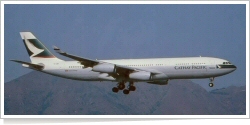 Cathay Pacific Airways Airbus A-340-211 VR-HMR