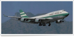 Cathay Pacific Airways Boeing B.747-467 VR-HOZ