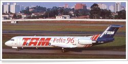 TAM Airlines Fokker F-100 (F-28-0100) PT-MRK