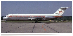 Kenya Airways McDonnell Douglas DC-9-32 5Y-BBR