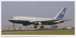 United Airlines Boeing B.767-222 reg unk