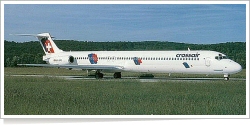 Crossair McDonnell Douglas MD-83 (DC-9-83) HB-IUM