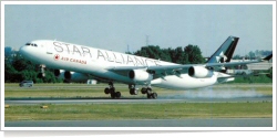 Air Canada Airbus A-340-312 C-FDRO