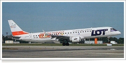 LOT Polish Airlines Embraer ERJ-195LR SP-LNB