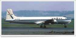 United Air Lines Douglas DC-6B N37572